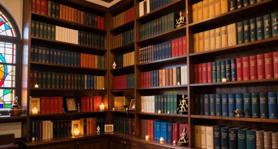 functional spiritual bookshelf design