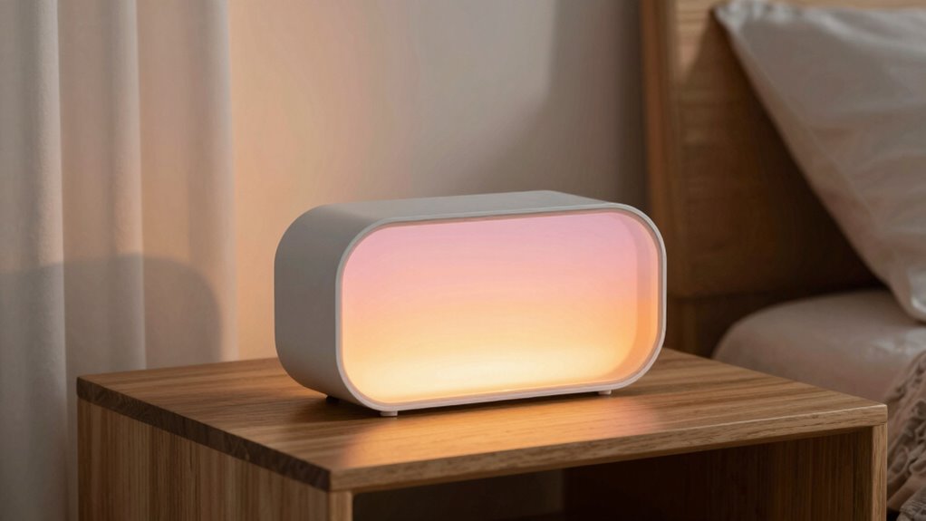 gentle light wakes you