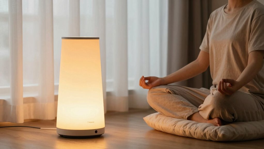 light therapy boosts mood sleep