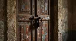 locked doors symbolize barriers