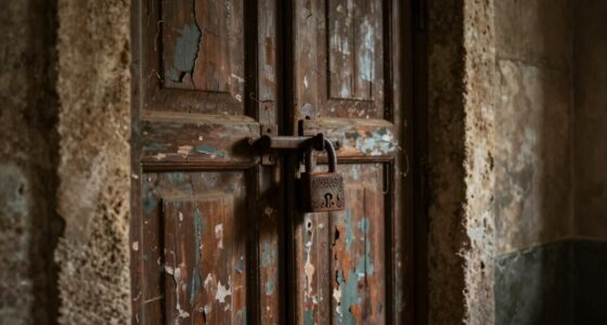 locked doors symbolize barriers