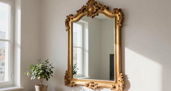 mirrors enhance small spaces