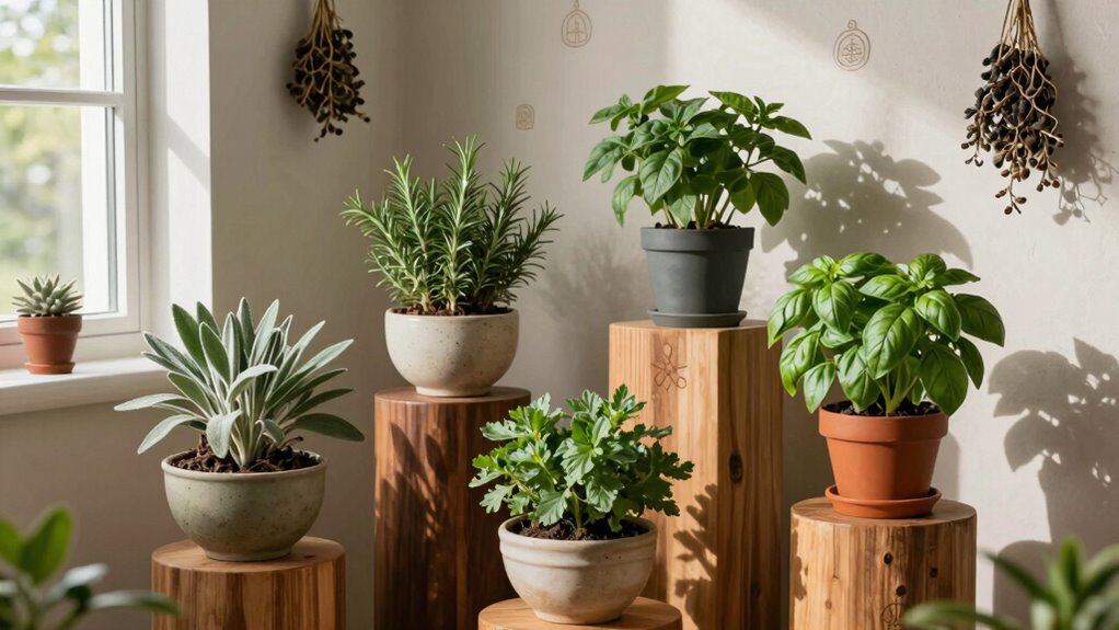 plants herbs positive energy