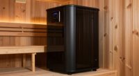 portable vs home sauna