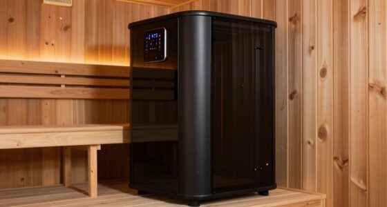 portable vs home sauna