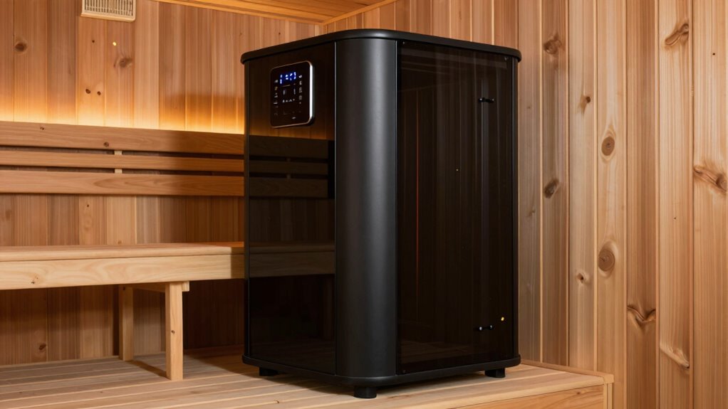 portable vs home sauna