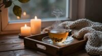 relaxing evening products selection