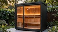 selecting home sauna size