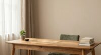 serene mindful workspace environment
