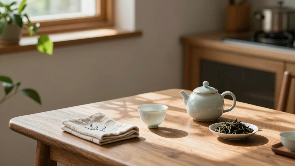simple mindful tea ritual