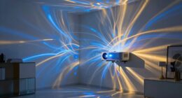 using projectors to enhance reflection