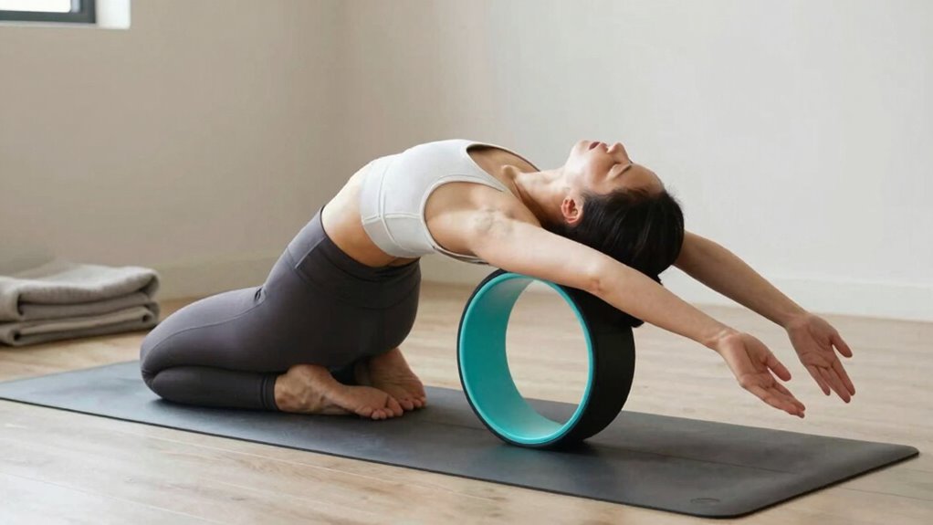 yoga wheel enhances emotional openness