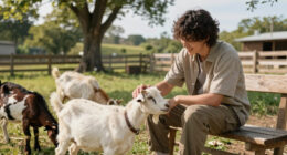 Inside the Unconventional World of Goat Therapy, Where Talking Is Entirely Optional