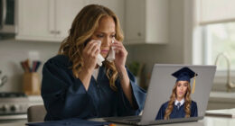 Jennifer Lopez Wiped Away Tears Watching Her Son Max Graduate High School at UCLA. Marc Anthony Didn’t Show.