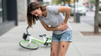 ‘I felt my spine and body split’: the woman who was hit by a child on a Lime bike – and denied compensation