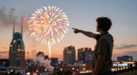 Nashville's 4th of July fireworks are bigger than ever. What time do they start?