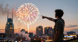 Nashville's 4th of July fireworks are bigger than ever. What time do they start?