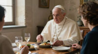 Pope Leo at Borgo Laudato si' lunch: 'I came with a 'hunger' for genuine charity'