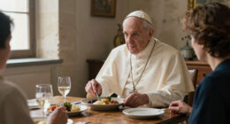 Pope Leo at Borgo Laudato si' lunch: 'I came with a 'hunger' for genuine charity'