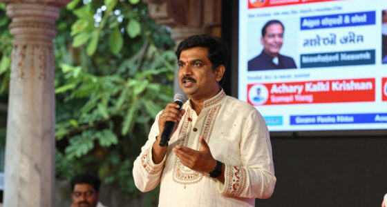 Achary Kalki Krishnan Surges In Global Coverage