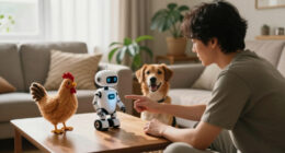 This Week's Lifestyle Highlights: Robots, Straw Chickens, And Happy Dogs